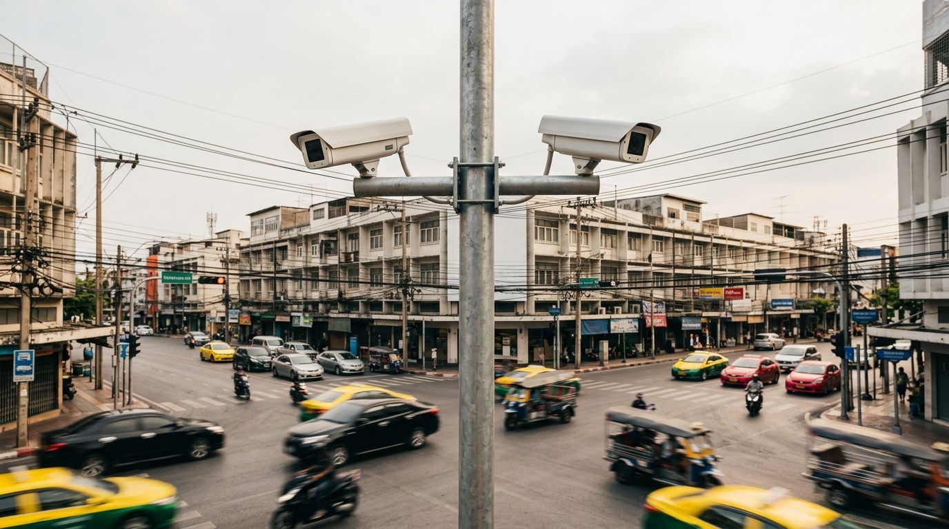 SOMSIN Smart Vision ระบบกล้อง AI วิเคราะห์ภาพจราจรและความปลอดภัย
