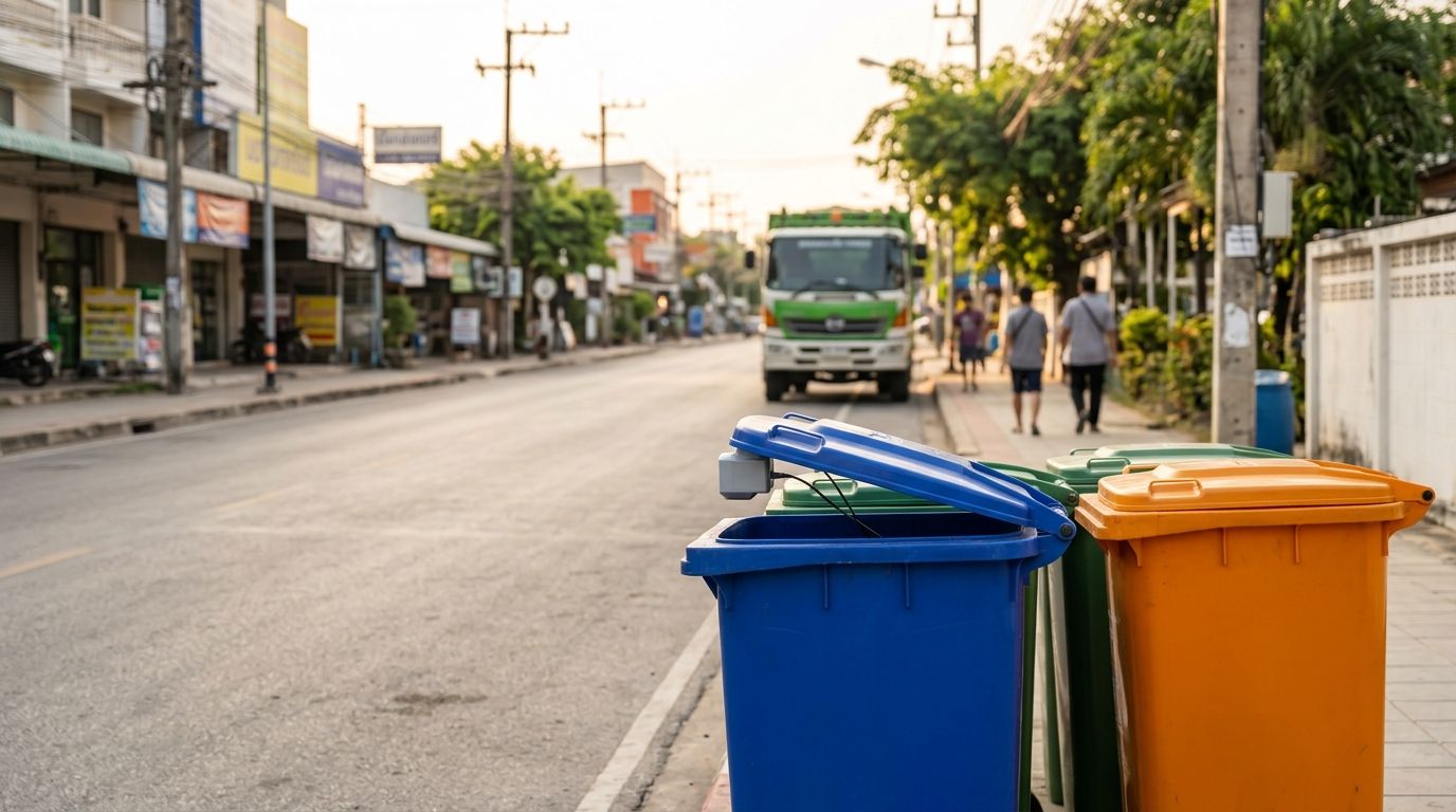 SOMSIN Smart Waste ระบบบริหารจัดการเก็บขนขยะ